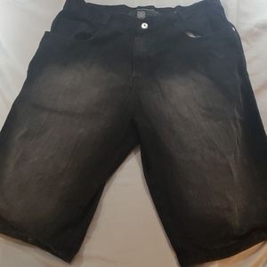 Mens Southpole Dark Denim Shorts